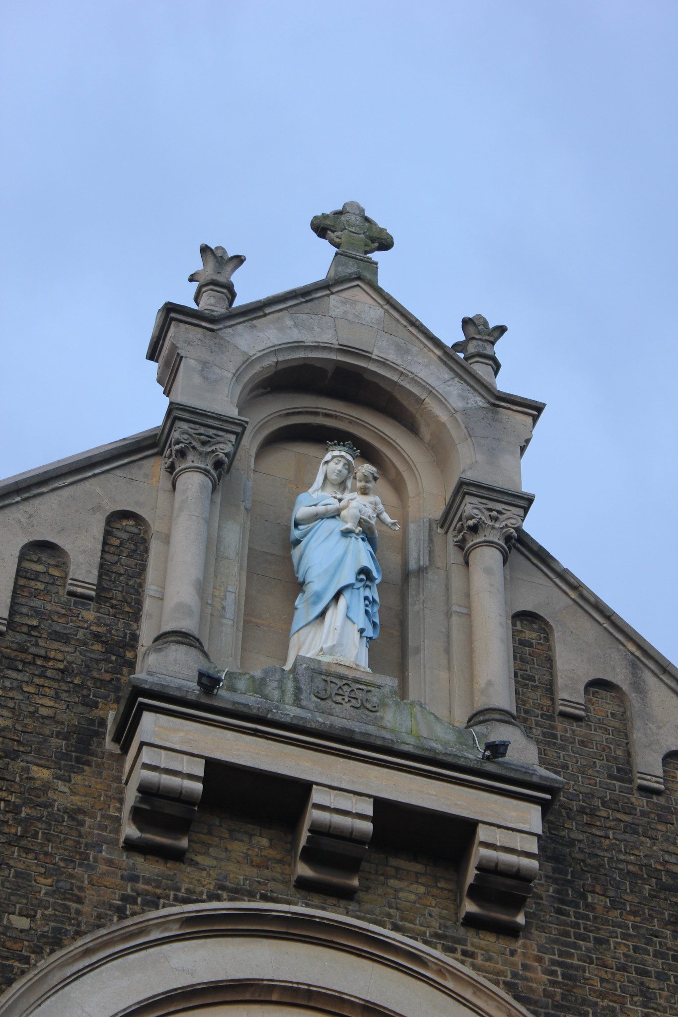 Our Lady of Grace Church viewed from across Charlton Road